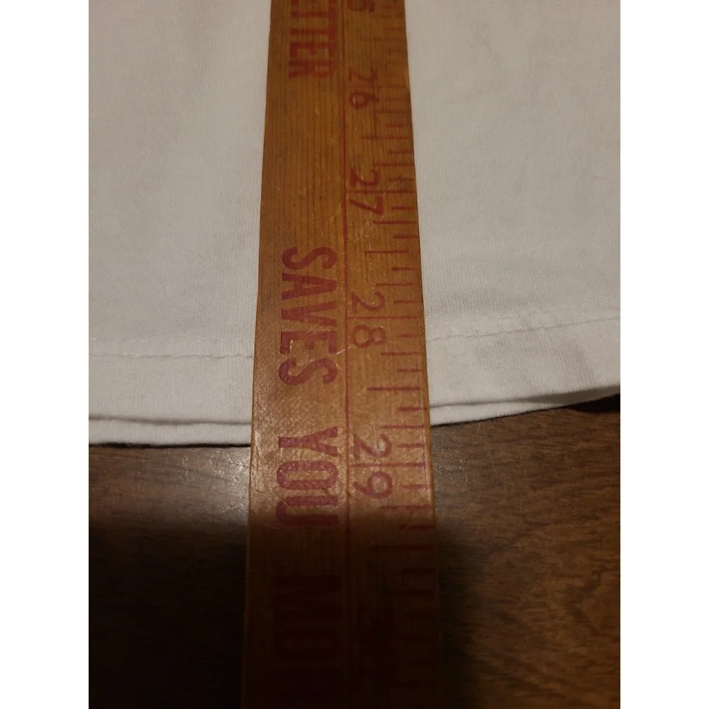 Nike Just Do It Long Sleeve The Nike Tee White/Red Men's XXL (2X) T-Shirt - Picture 8 of 8